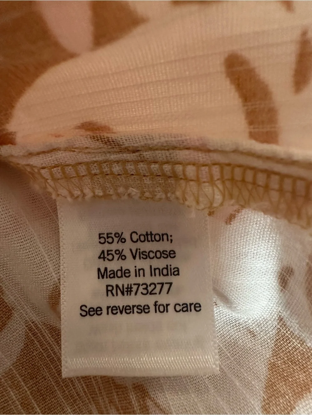 SO Plus Tropical Leaf Print Sleeveless Midi Dress Women’s Pink Tan